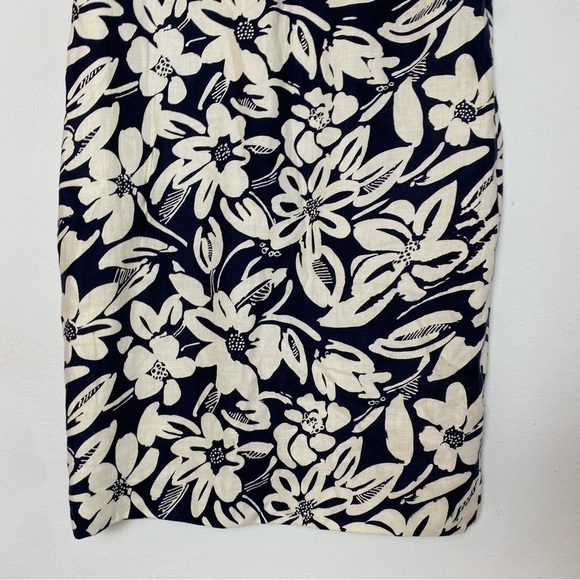 Vintage BILL BLASS Womans Linen Shift Short Sleeve Dress Sequined Beaded 12 - Picture 7 of 15